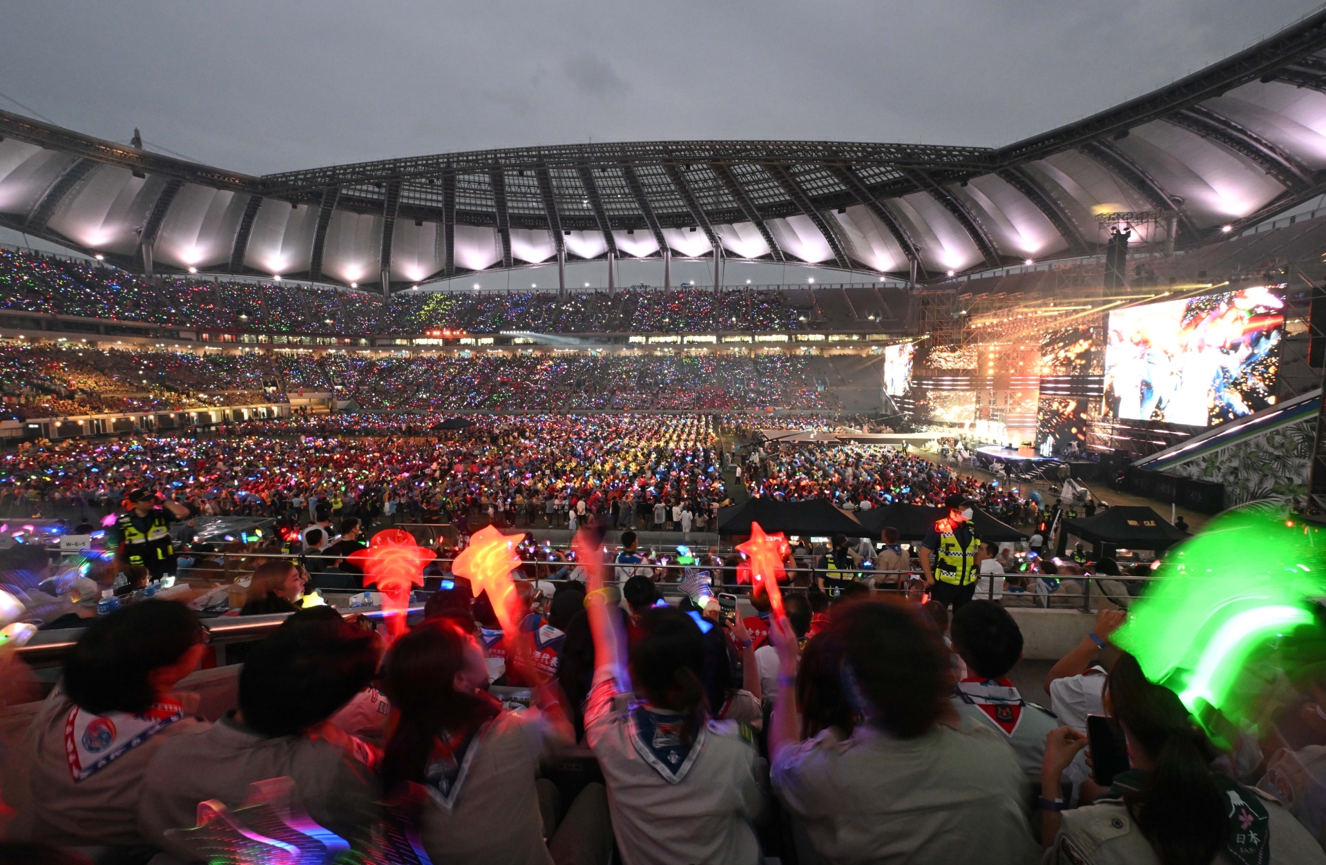 Photos from the Saemangeum World Scout Jamboree Closing Ceremony & K-POP Concert in Seoul