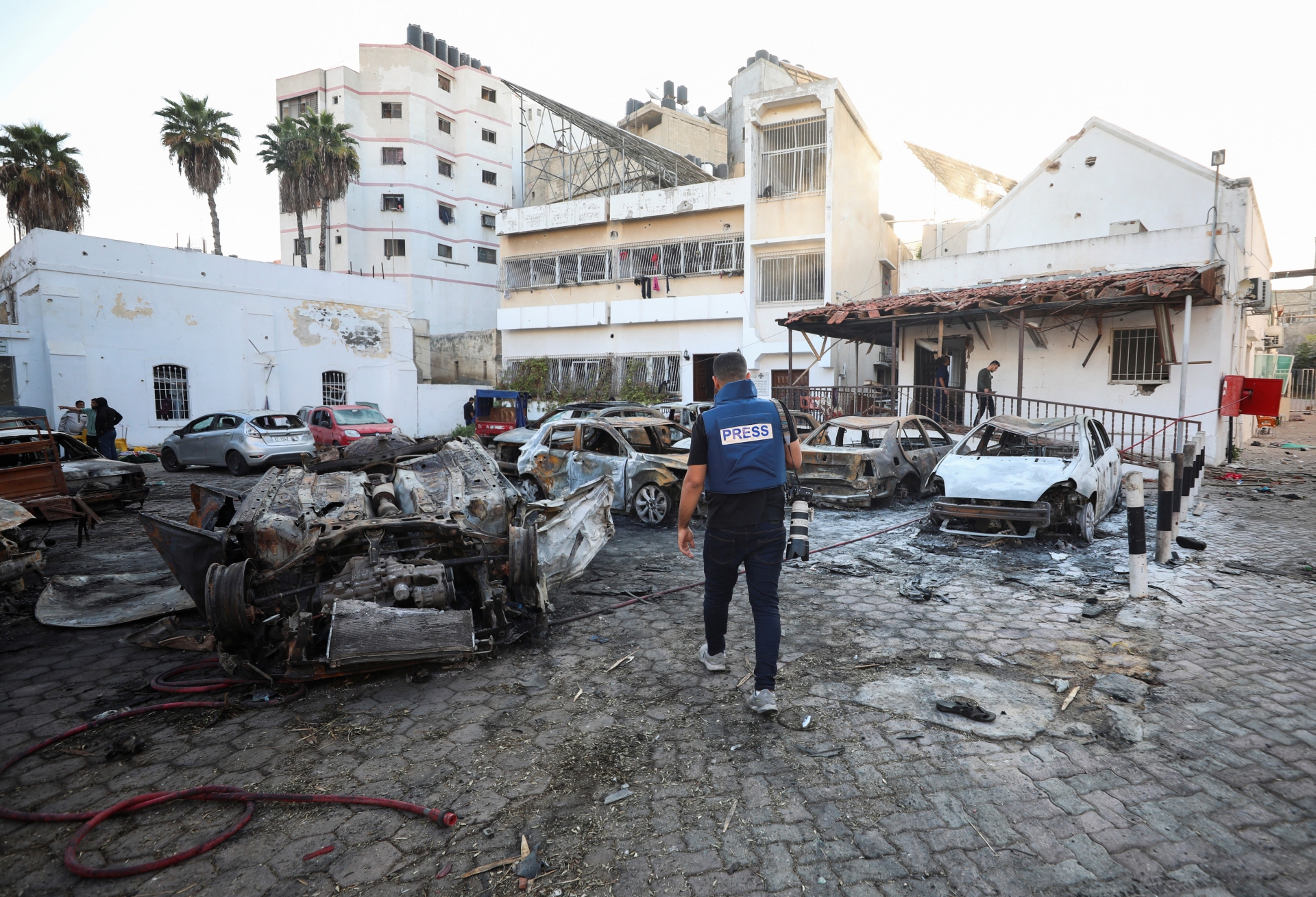 French Military Intelligence Concludes Gaza Hospital Explosion Not Caused by Israeli Airstrike